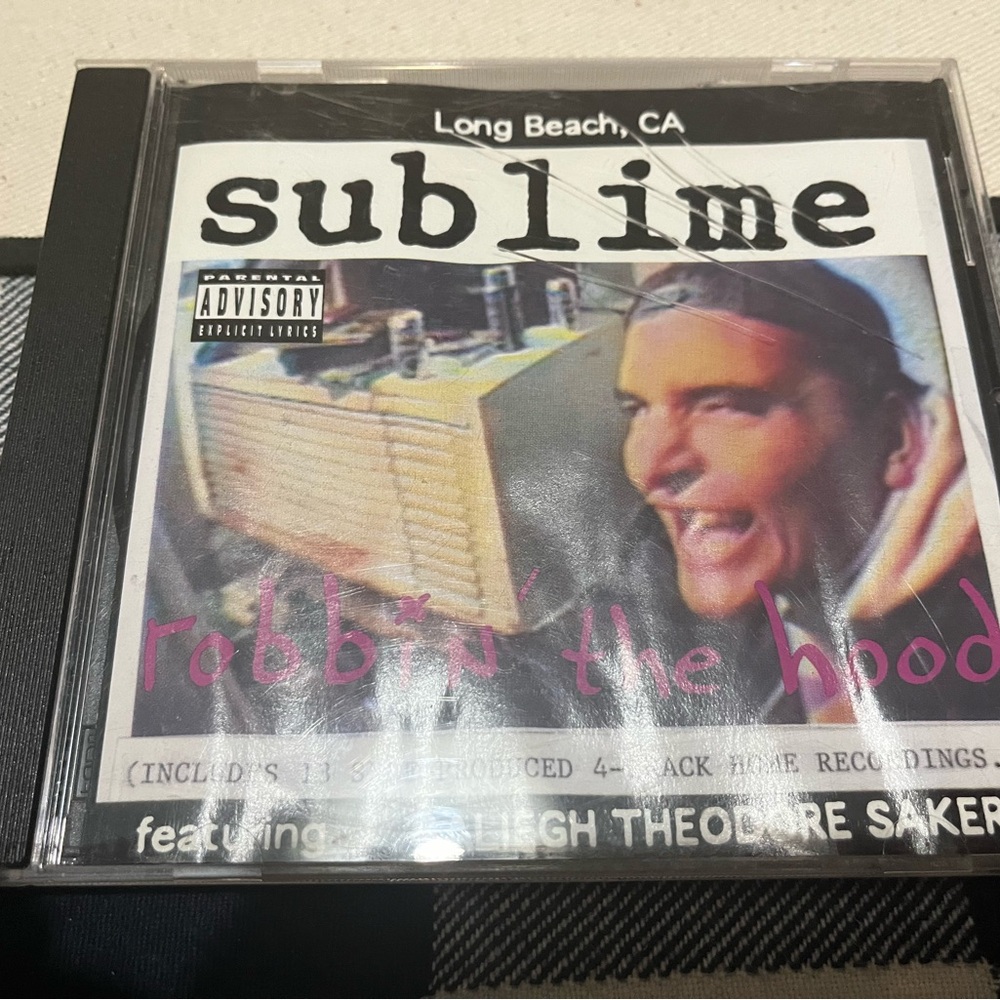 Sublime 'Robbin' the Hood' CD